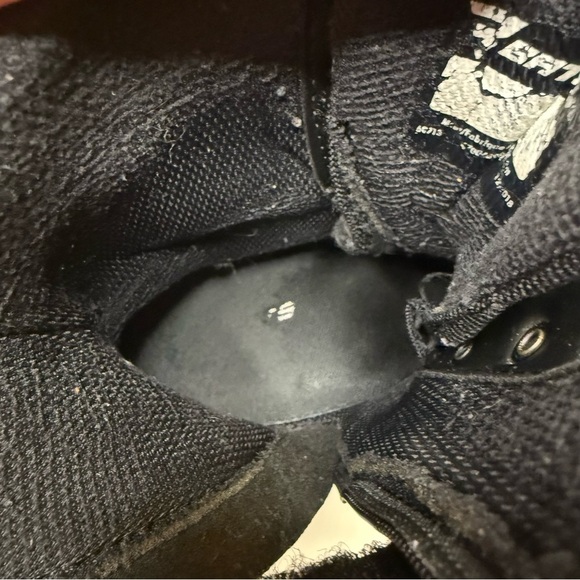 Bates Men's Black Combat Boots side zipper, guessing size 7 - see measurements - Picture 9 of 11